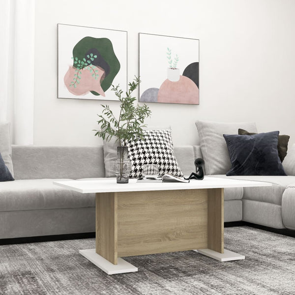 Vidaxl white sales coffee table