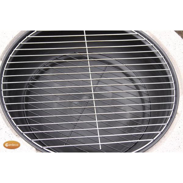 Gardeco Marbella MGO Round Garden Firepit | SKU: Marbella | Barcode: 5031599047386