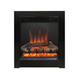FLARE Athena 16" Inset Electric Fire In Black Finish