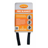 Gardeco Rectangular Fire Blanket 120cm x 180cm | SKU: F-BLANKET120 | Barcode: 5031599036175