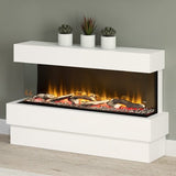 FLARE Avant 36" Floor Standing 3 Sided Electric Fireplace