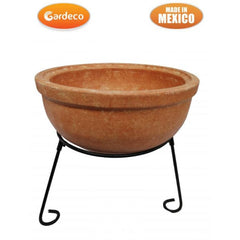 Gardeco Naranja Large Mexican Clay Firepit | SKU: C5N.37 | Barcode: 5031599051505