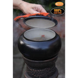 In Action: Gardeco Medium Cast Iron Cooking Pot | SKU: COOK-POTMED | Barcode: 5031599037523