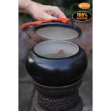 In Action: Gardeco Medium Cast Iron Cooking Pot | SKU: COOK-POTMED | Barcode: 5031599037523