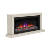 Side View On FLARE Elyce Grande 55" Wall Mounted Electric Fire