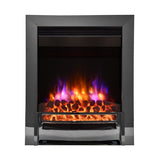FLARE Ember 16” Inset Electric Fire In Black Nickel Finish