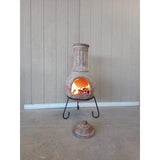Gardeco Extra Large Muro Mexican Chiminea In Ochre Red | SKU: C5MUR.05 | Barcode: 5031599050874