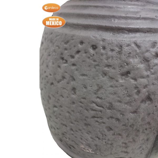 Gardeco Extra Large Tosca Mexican Chiminea In Dark Grey | SKU: C5TOS.46 | Barcode: 5031599050768