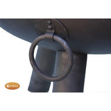 Gardeco Medium Dakota Black Steel Firepit | SKU: DAKOTA-50 | Barcode: 5031599046686