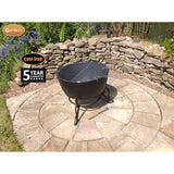 Gardeco Meredir Cast Iron Fire Bowl In Bronze | SKU: MEREDIR | Barcode: 5031599045511