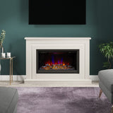 FLARE Wellbank 48” Electric Fire Suite In A Room Setting