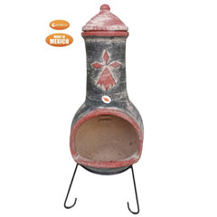 Gardeco Cometa Extra Large Mexican Chiminea In Green | SKU: C5COM.03 | Barcode: 5031599050737