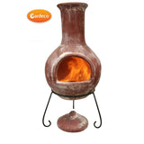 Gardeco Extra Large Colima Mexican Chiminea In Red | SKU: C8C.02 | Barcode: 5031599030890