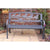 Gardeco Steel Framed Cast Iron Bench With Horses | SKU: BENCH-HORSES | Barcode: 5031599039435