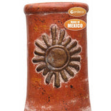 Ornament Of Gardeco Large Sol Mexican Chiminea In Rustic Orange | SKU: C21SL.37 | Barcode: 5031599045481