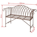 Esschert Design Garden Bench Metal Old English Style MF009  | SKU: 411499 | Barcode: 8714982115585