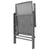 vidaXL Stackable Garden Chairs 2 pcs Steel Grey | SKU: 42716 | Barcode: 8718475503217
