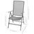 vidaXL Stackable Garden Chairs 2 pcs Steel Grey | SKU: 42716 | Barcode: 8718475503217