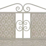 vidaXL Garden Bench 115 cm Steel Grey | SKU: 43152 | Barcode: 8718475507154
