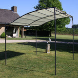 VidaXL Cream White Fabric Gazebo In A Sunny Outdoor Setting | SKU: 43217 | UPC: 8718475507802 | Weight: 21.75kg