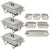 VidaXL Stainless Steel 3 Piece Chafing Dish Set | SKU: 50529 | UPC: 8718475508762 | Weight: 15.9kg