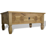 vidaXL Coffee Table Mexican Pine Corona Range 100x60x45 cm | SKU: 243736 | Barcode: 8718475526179