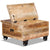vidaXL Coffee Table Rough Mango Wood 70x70x40 cm | SKU: 243979 | Barcode: 8718475528548