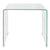 vidaXL Coffee Table Tempered Glass 49.5x50x45 cm Clear | SKU: 244188 | Barcode: 8718475530572