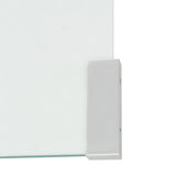 vidaXL Coffee Table Tempered Glass 49.5x50x45 cm Clear | SKU: 244188 | Barcode: 8718475530572