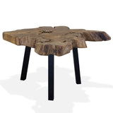 vidaXL Coffee Table Genuine Teak 80x70x38 cm | SKU: 244550 | Barcode: 8718475533375