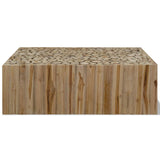 vidaXL Coffee Table Genuine Teak 90x50x35 cm | SKU: 244556 | Barcode: 8718475533436