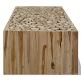 vidaXL Coffee Table Genuine Teak 90x50x35 cm | SKU: 244556 | Barcode: 8718475533436