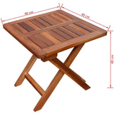 vidaXL Sun Loungers 2 pcs With Table Solid Acacia Wood | SKU: 274662 | Barcode: 8718475554806