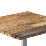 vidaXL Coffee Table Solid Reclaimed Wood 55x55x40 cm | SKU: 244587 | Barcode: 8718475557272