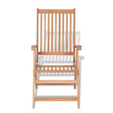 vidaXL Reclining Garden Chairs 2 pcs Solid Teak Wood | SKU: 43029 | Barcode: 8718475559030