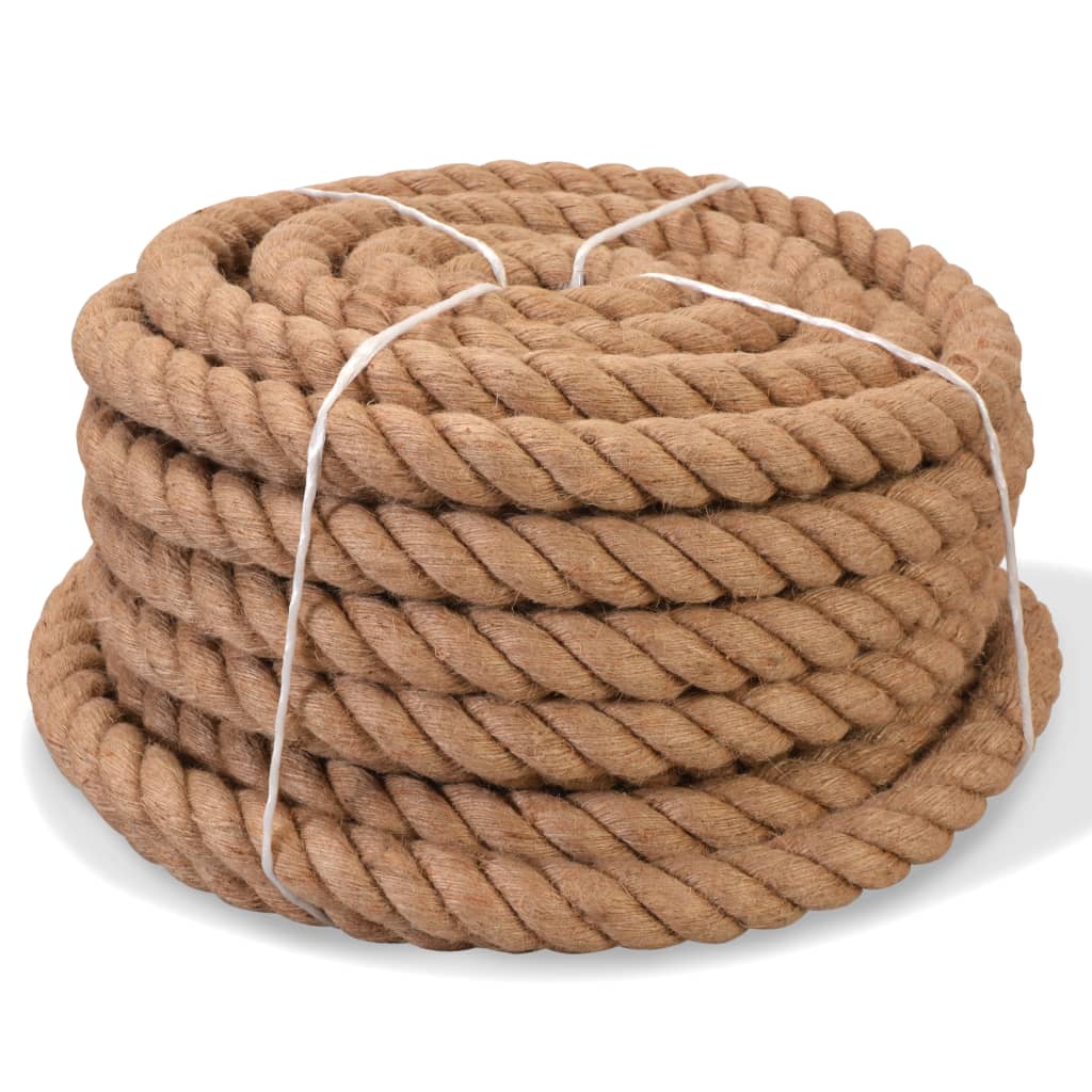 vidaXL Rope 100% Jute 14 mm 100 m | SKU: 91275 | Barcode: 8718475559214
