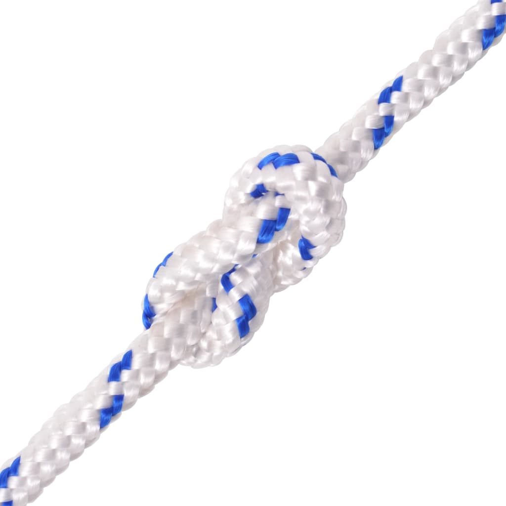 vidaXL Marine Rope Polypropylene 10 mm 50 m White | SKU: 91281 | Barcode: 8718475559276