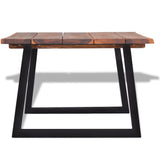 vidaXL Coffee Table Solid Acacia Wood 110x60x40 cm | SKU: 244996 | Barcode: 8718475567226