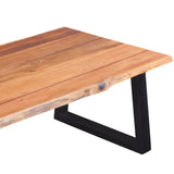 vidaXL Coffee Table Solid Acacia Wood 110x60x40 cm | SKU: 244996 | Barcode: 8718475567226