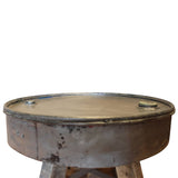 vidaXL Coffee Table Solid Reclaimed Wood 60x45 cm Silver | SKU: 244511 | Barcode: 8718475569206