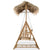 vidaXL 2-Seater Swing Bench With Palm Leaves Bamboo 202 cm | SKU: 43712 | Barcode: 8718475576785