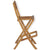 vidaXL Folding Outdoor Bar Stools 2 pcs Solid Teak Wood | SKU: 43806 | Barcode: 8718475581000