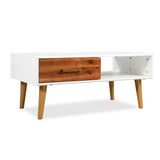 vidaXL Coffee Table Solid Acacia Wood 90x50x40 cm | SKU: 245736 | Barcode: 8718475590224