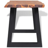 VidaXL Solid Acacia Wood Bench 145cm | SKU: 245687 | UPC: 8718475590309