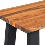 VidaXL Solid Acacia Wood Bench 145cm | SKU: 245687 | UPC: 8718475590309
