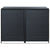 vidaXL Double Wheelie Bin Shed Poly Rattan Black 148x80x111 cm | SKU: 43887 | Barcode: 8718475592891