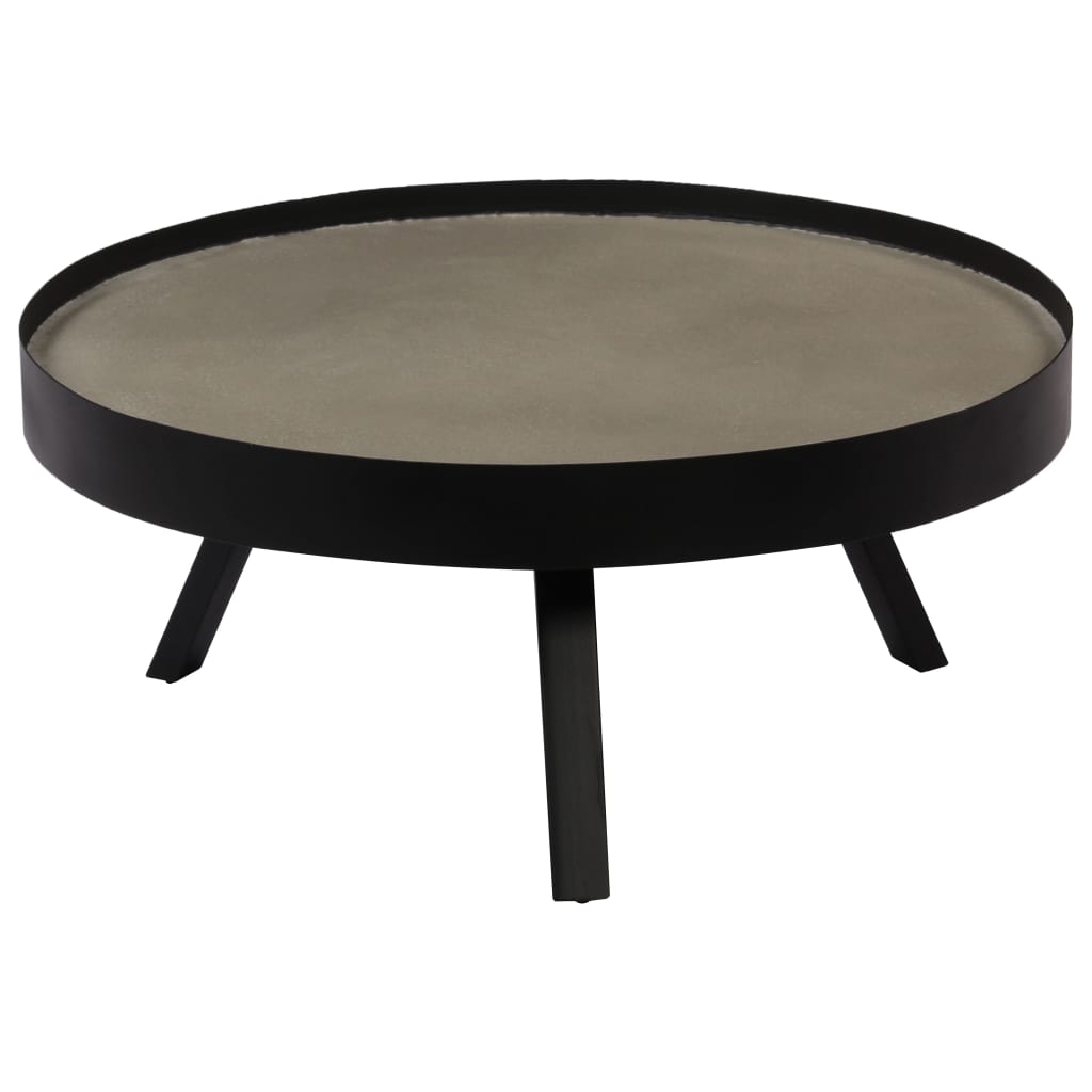 vidaXL Coffee Table Concrete Top 74x32 cm | SKU: 246086 | Barcode: 8718475602293