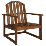 vidaXL Garden Sofa Chairs 2 pcs Solid Acacia Wood | SKU: 44033 | Barcode: 8718475614227