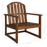 vidaXL Garden Sofa Chairs 2 pcs Solid Acacia Wood | SKU: 44033 | Barcode: 8718475614227