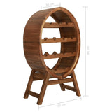 vidaXL Wine Rack 13 Bottles Solid Acacia Wood   | SKU: 44036 | Barcode: 8718475614258